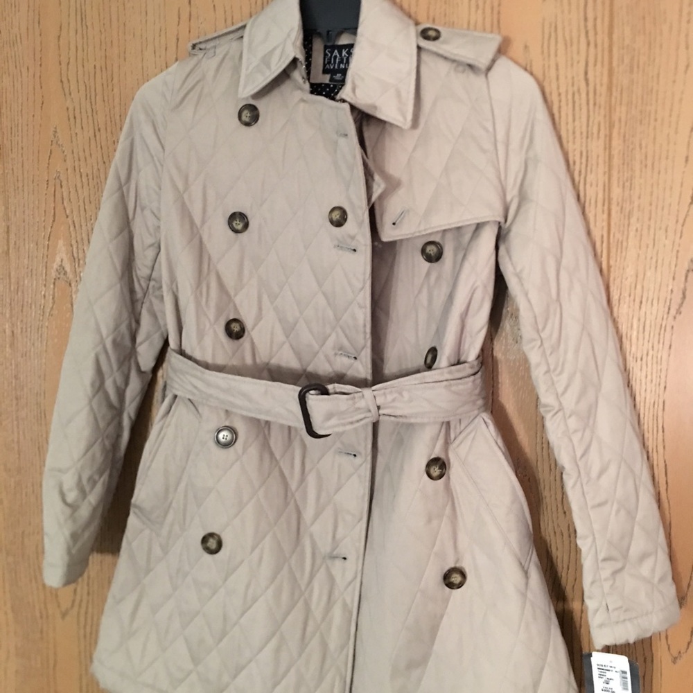 Saks Fifth Avenue Trench Coat